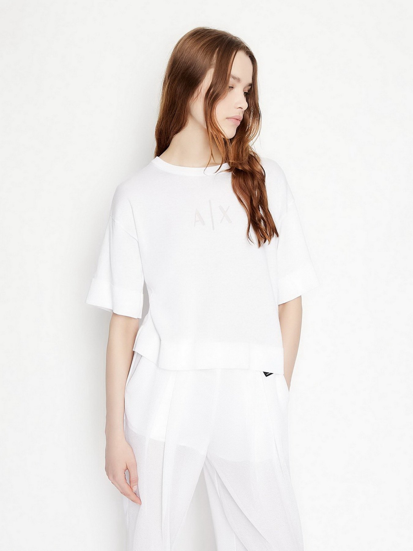 Футболка Armani Exchange модель 3LYM2B-YMQ2Z-1100 Фото