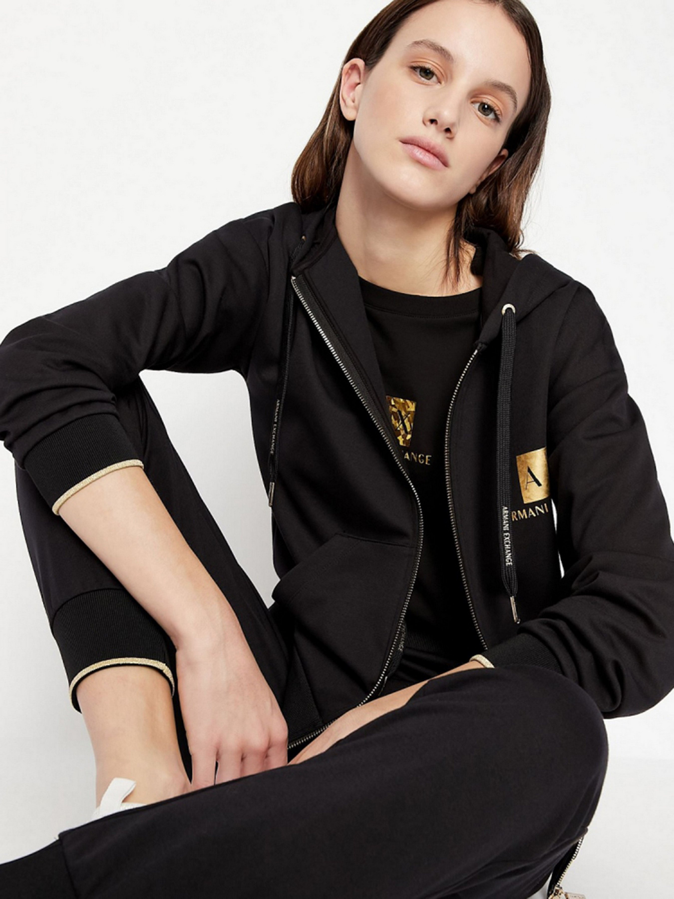 Спортивная кофта Armani Exchange модель 3LYMGA-YJ1GZ-02DX Спортивная кофта Armani Exchange модель 3LYMGA-YJ1GZ-02DX Фото