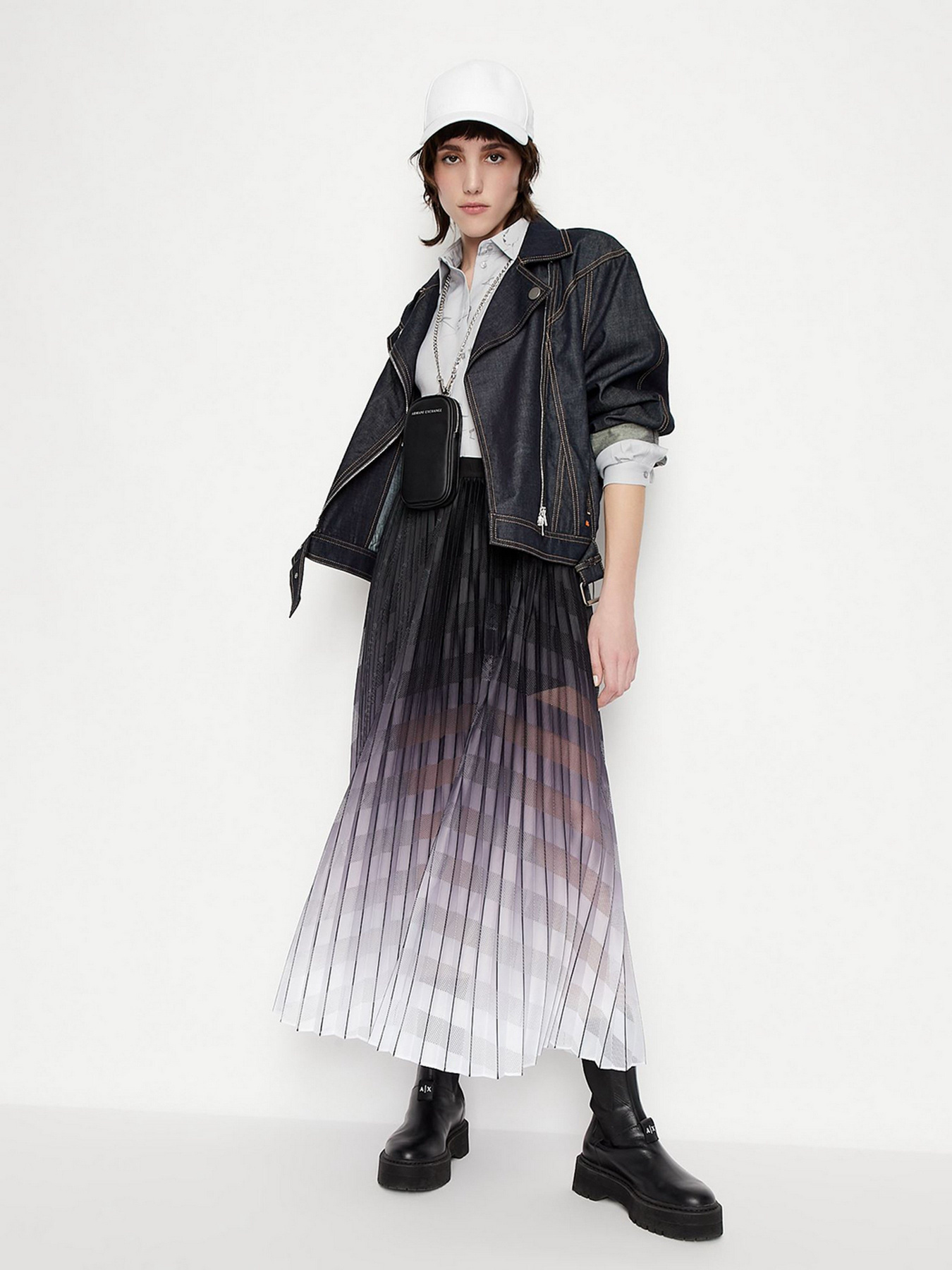 Спідниця максі Armani Exchange модель 3LYN03-YN1DZ-9230 Фото