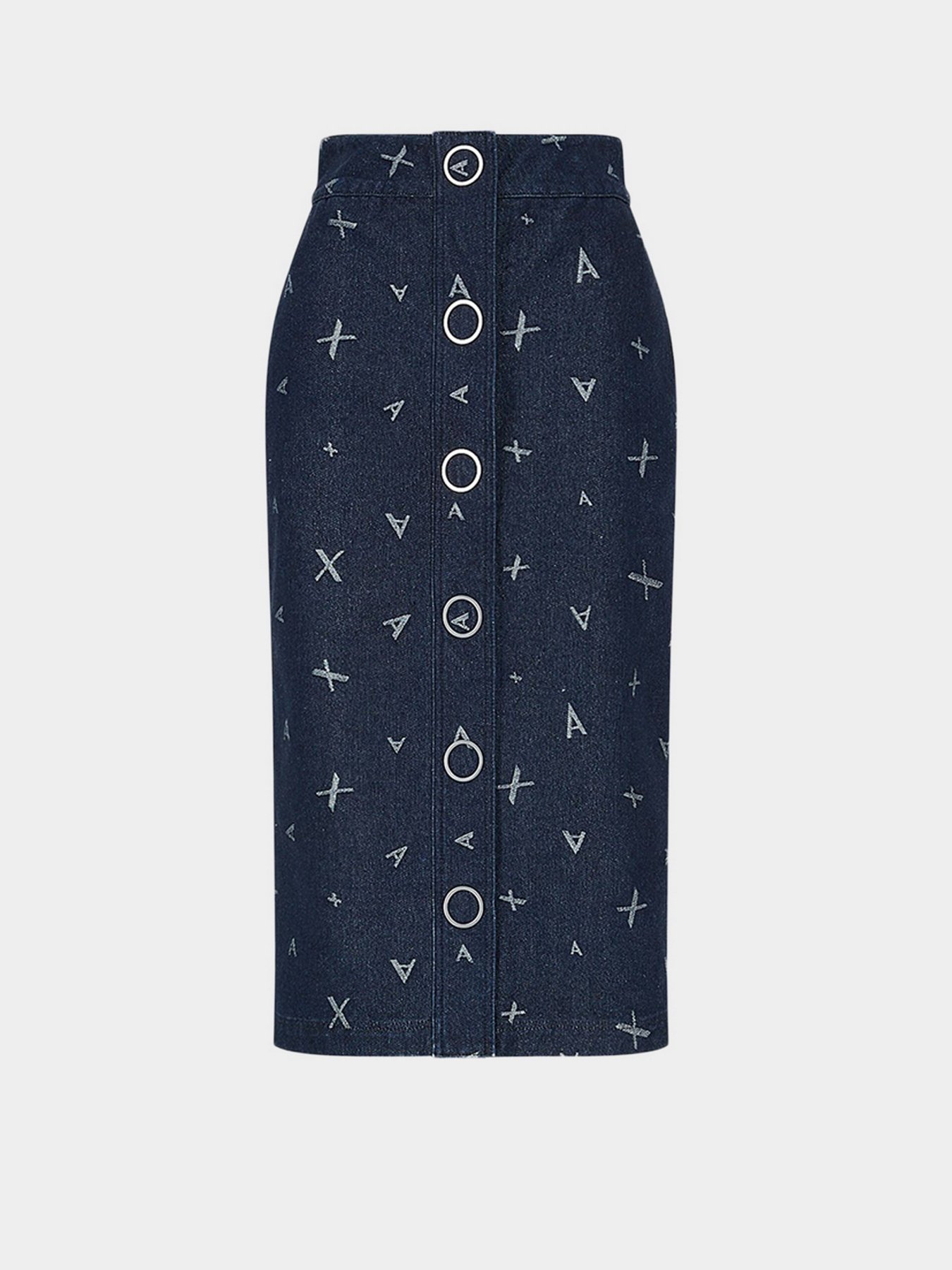 Юбка миди Armani Exchange модель 3LYN23-Y1SMZ-1500 Фото