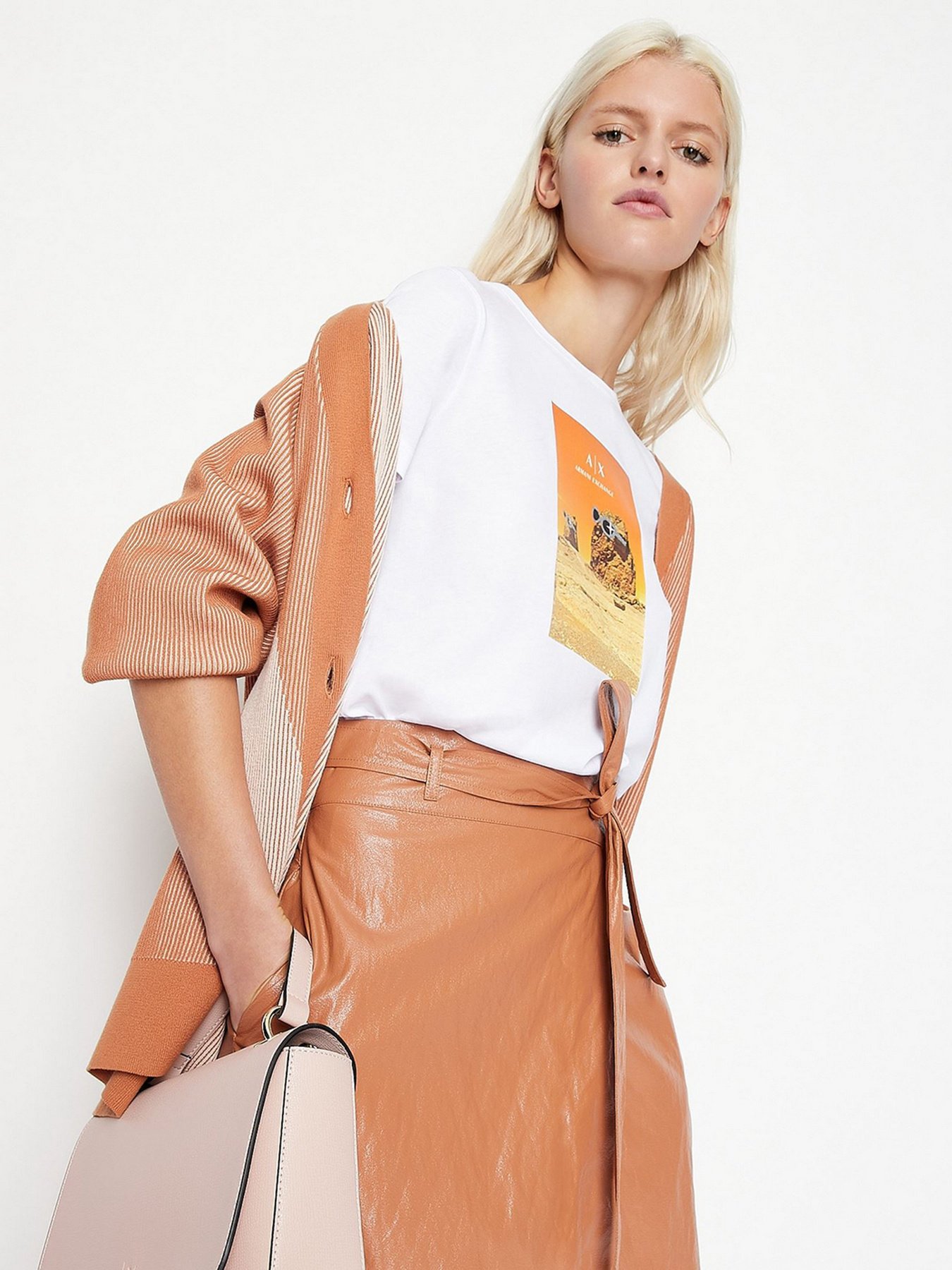 Футболка Armani Exchange модель 3LYTAL-YJ3RZ-1000 Фото