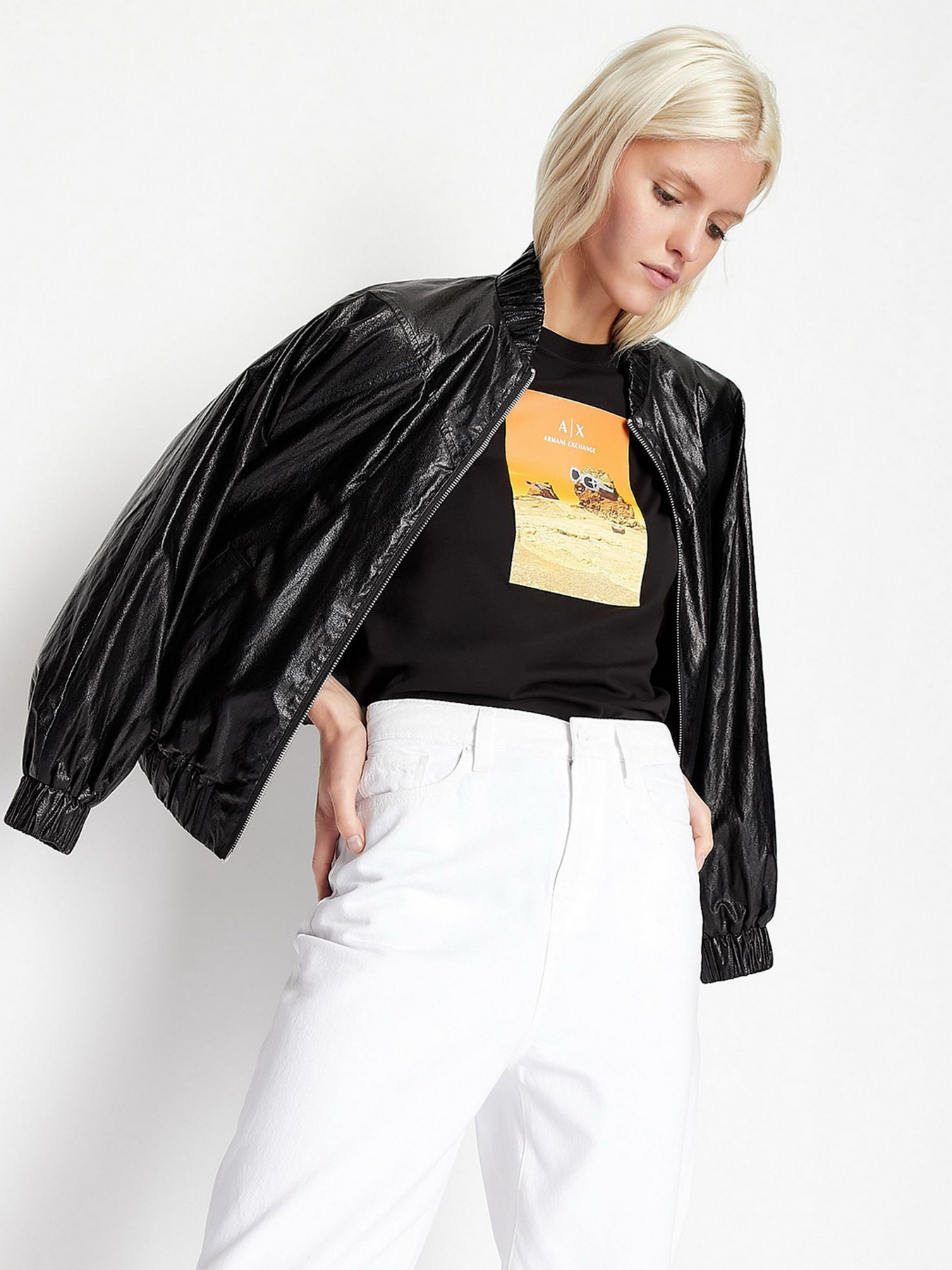 Футболка Armani Exchange модель 3LYTAL-YJ3RZ-1200 Фото