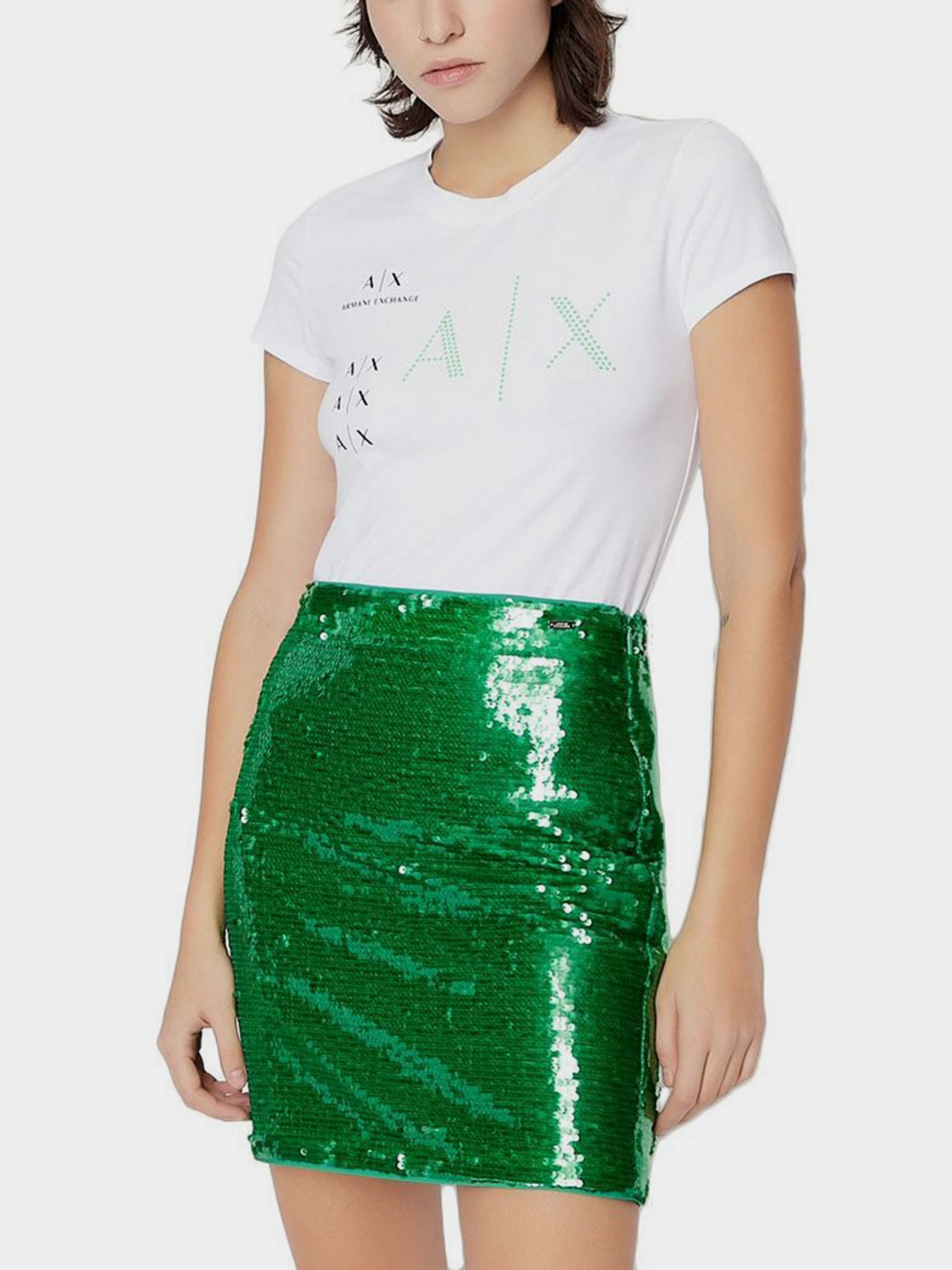 Футболка Armani Exchange модель 3LYTAW-YJC7Z-1000 Футболка Armani Exchange модель 3LYTAW-YJC7Z-1000 Фото