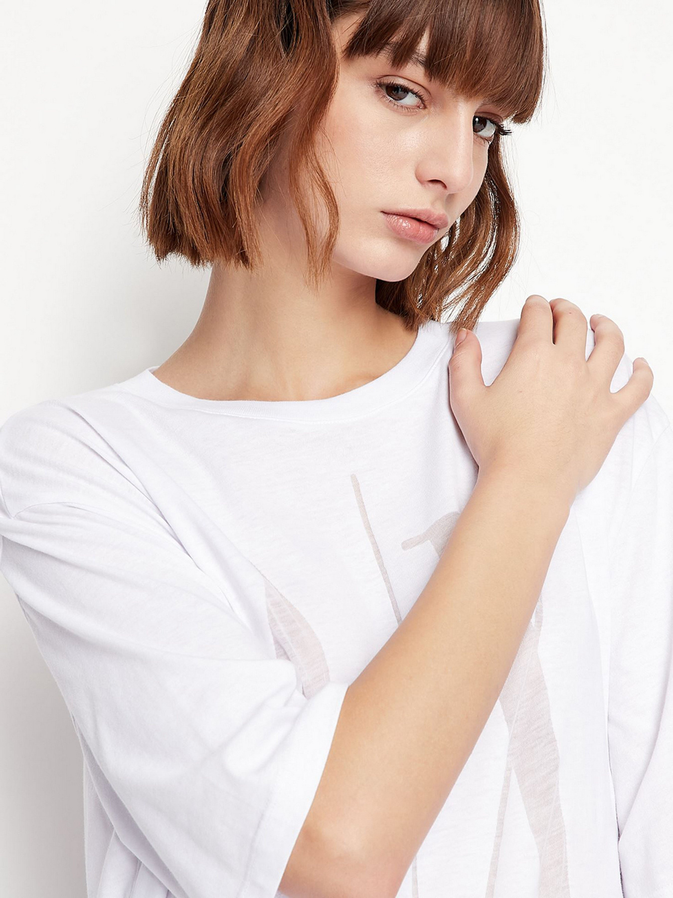 Платье миди Armani Exchange модель 8NYAHX-YJ8XZ-1000 Фото