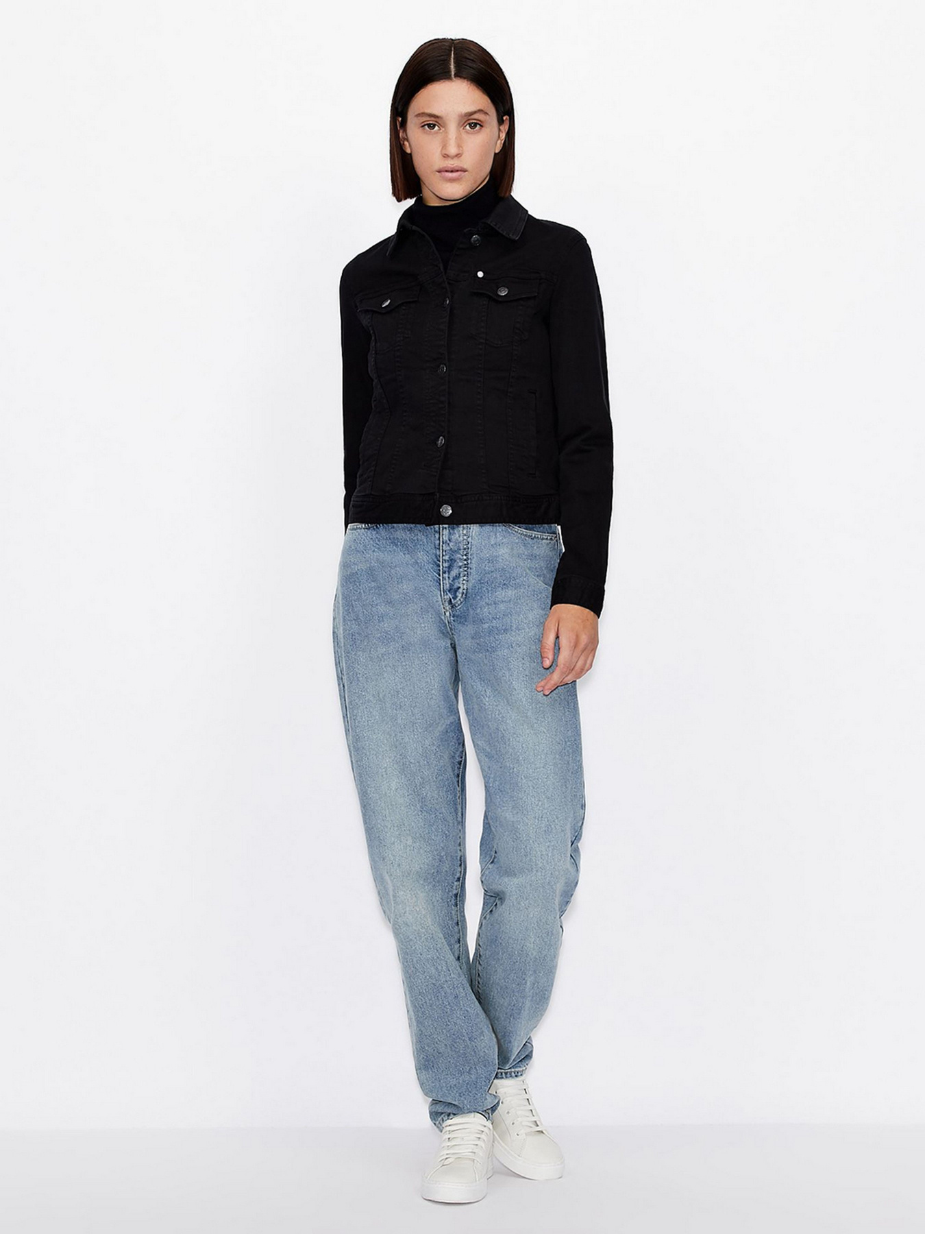 Джинсова куртка Armani Exchange модель 8NYB04-Y1TAZ-1510 Фото