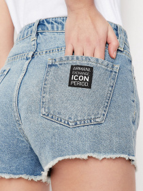 Шорты джинсовые Armani Exchange модель 8NYJ59-Y2AAZ-150A Фото