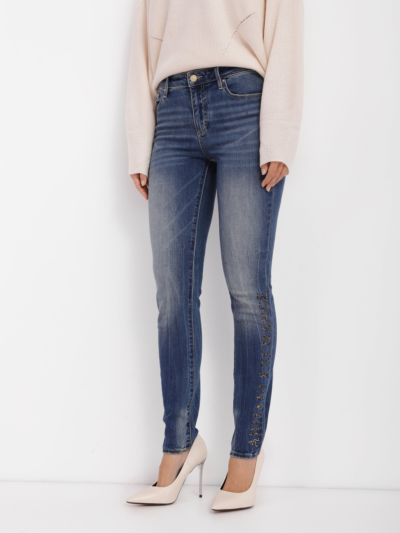 Скинни джинсы Armani Exchange J01 модель 6LYJ01-Y1HNZ-1500 Фото