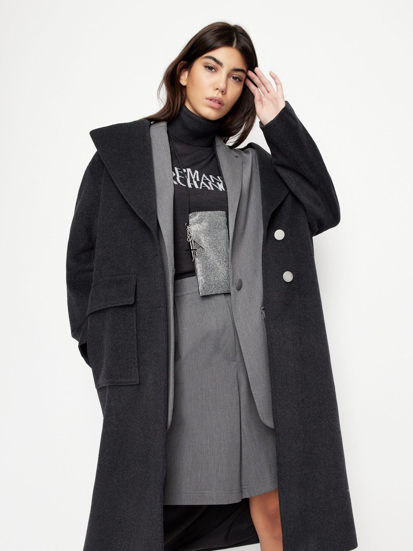 Пальто Armani Exchange модель 6LYL03-YNHZZ-6910 Фото