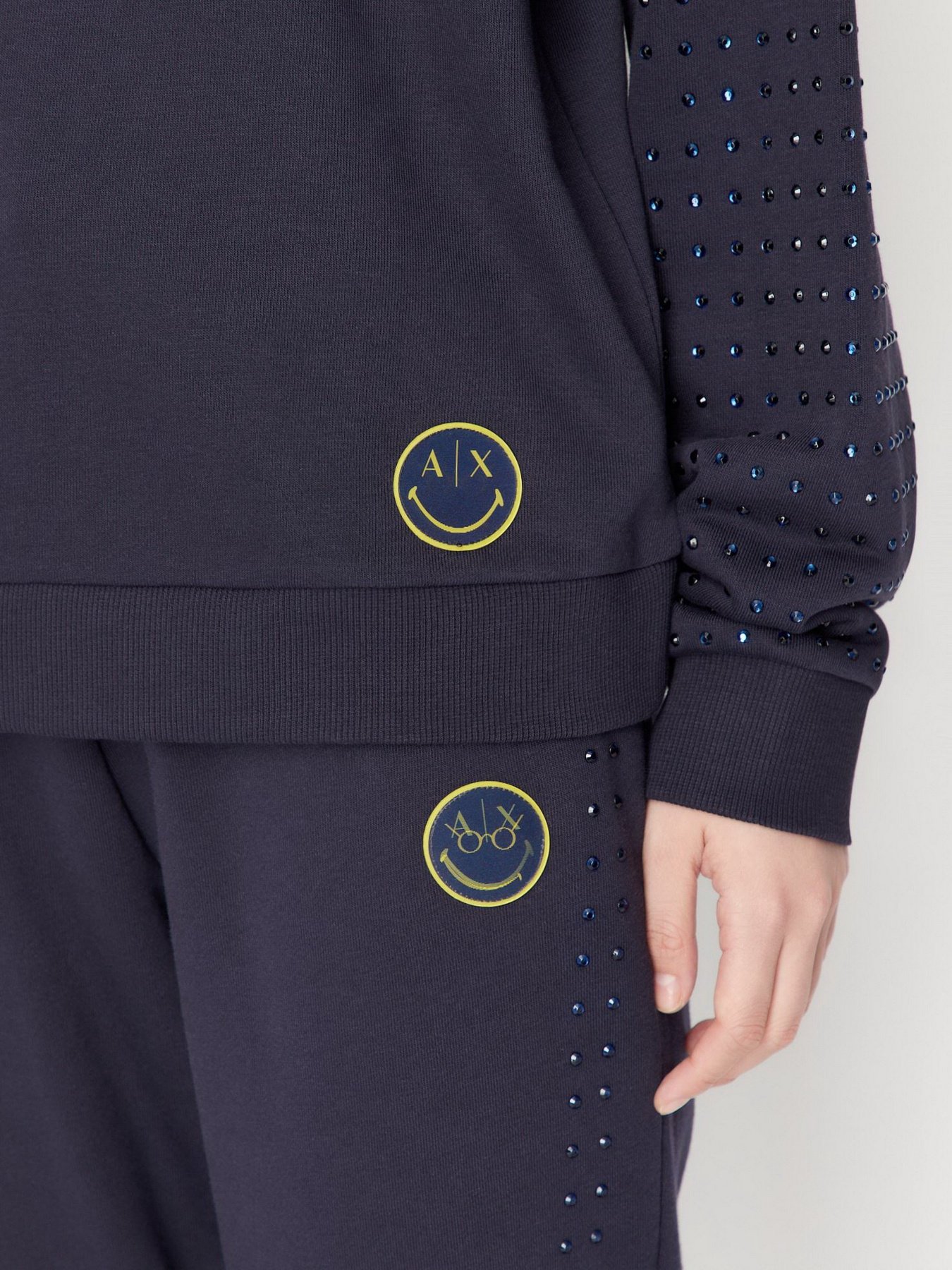 Свитшот Armani Exchange Smile модель 6LYM33-YJ6PZ-1593 Фото