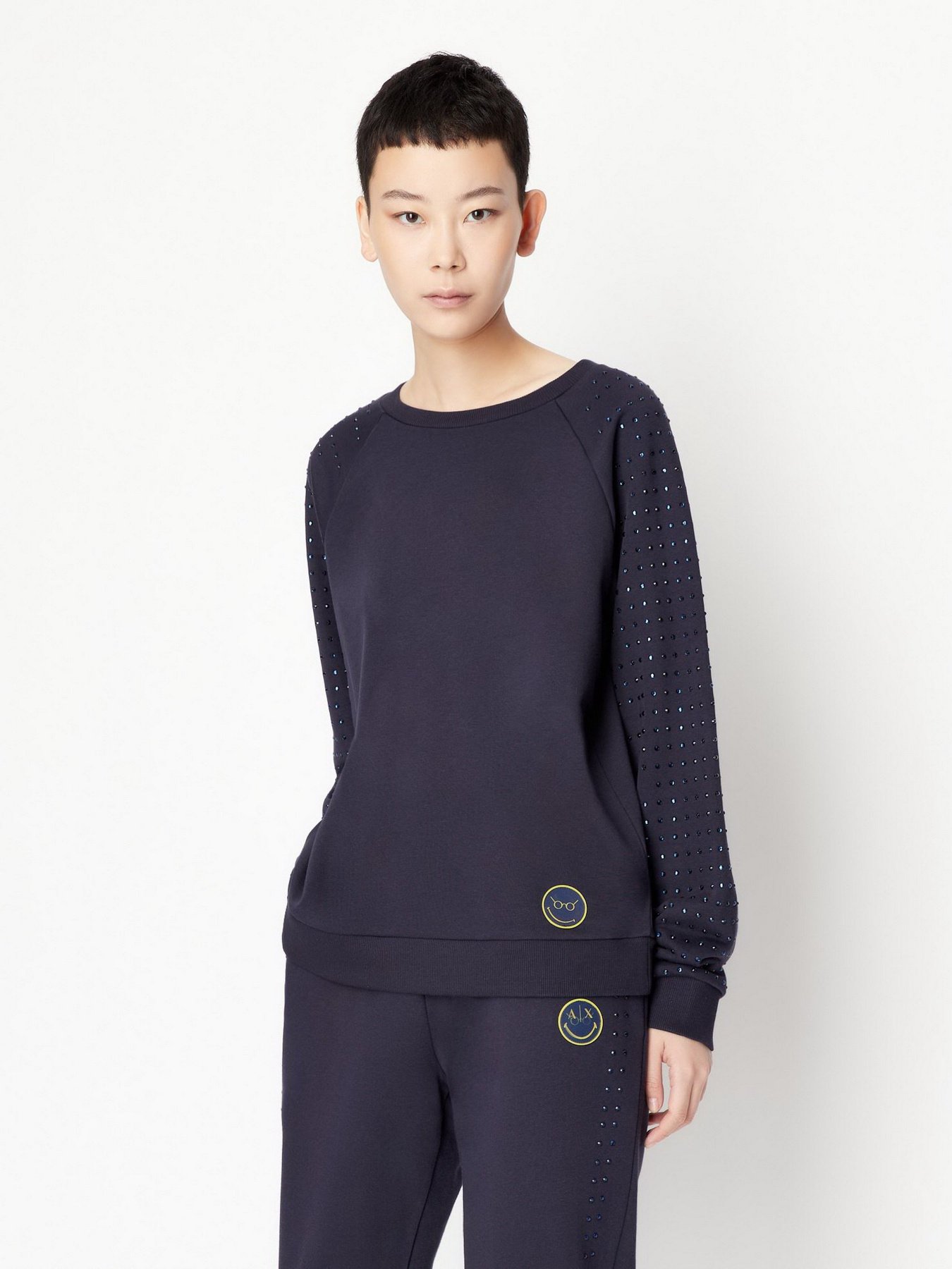 Свитшот Armani Exchange Smile модель 6LYM33-YJ6PZ-1593 Фото