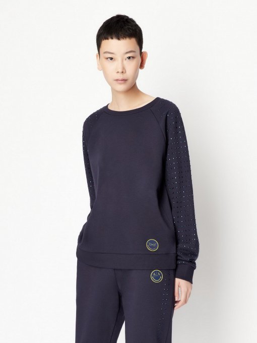 Свитшот Armani Exchange Smile модель 6LYM33-YJ6PZ-1593 Фото