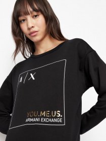 Світшот Armani Exchange You.me.us. модель 6LYM37-YJ5VZ-1200 Світшот Armani Exchange You.me.us. модель 6LYM37-YJ5VZ-1200 Фото