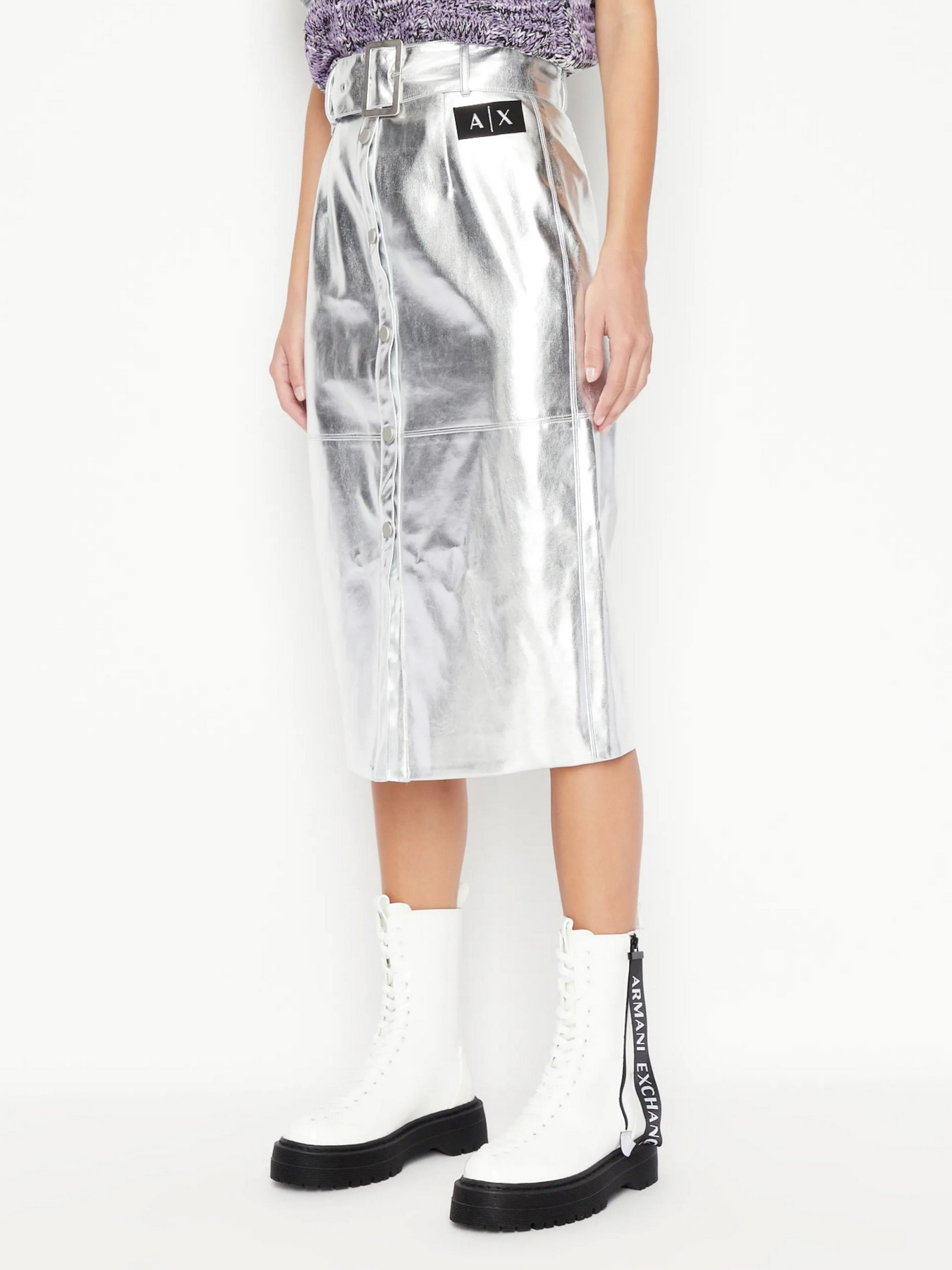 Спідниця міді Armani Exchange модель 6LYN14-YNVXZ-6908 Фото