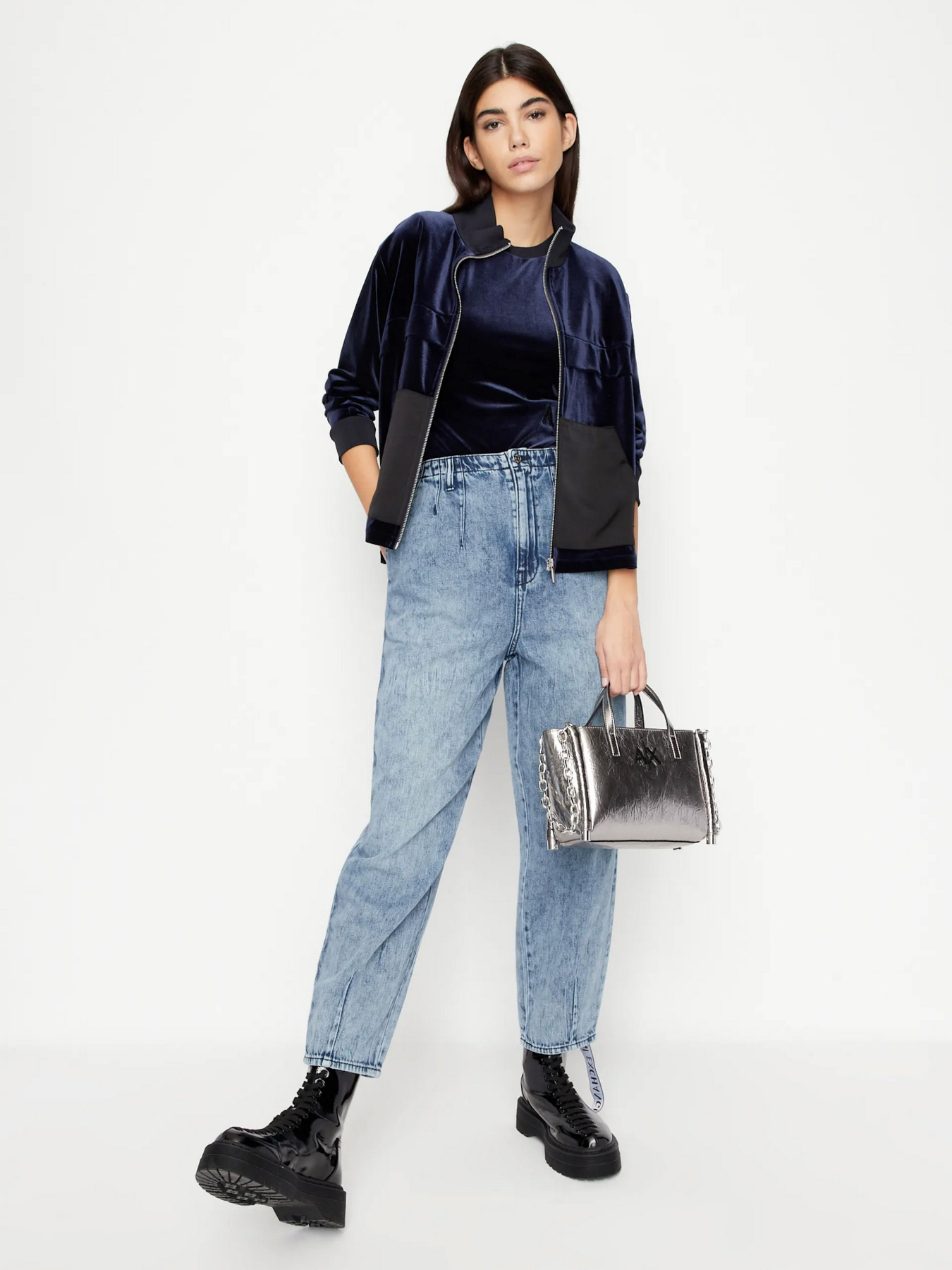 Джинсы мом Armani Exchange модель 6LYP51-Y1HZZ-1500 Фото