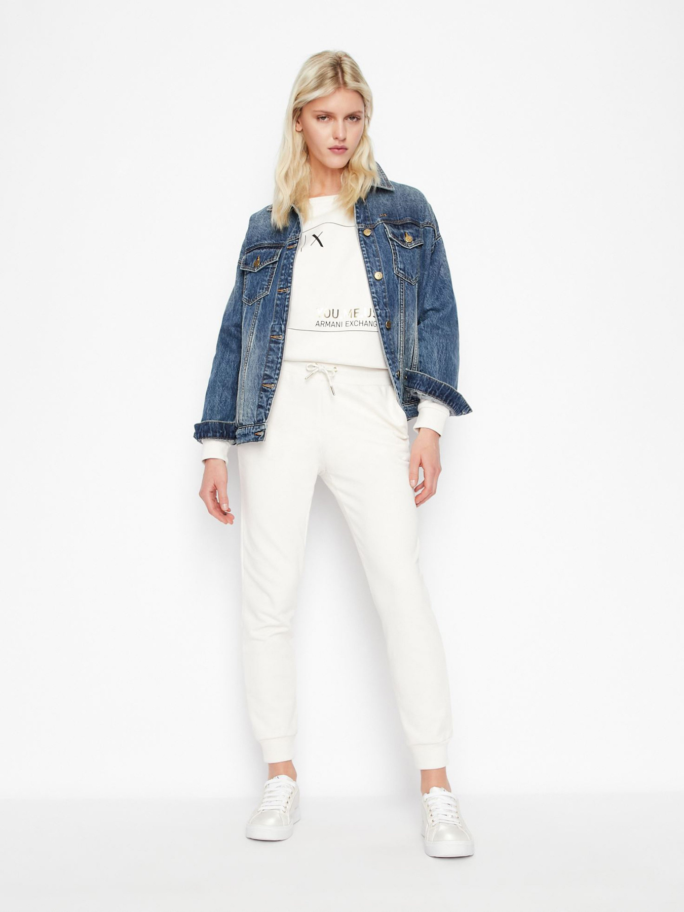 Штаны спортивные Armani Exchange You.me.us. модель 6LYP70-YJ5VZ-1130 Фото