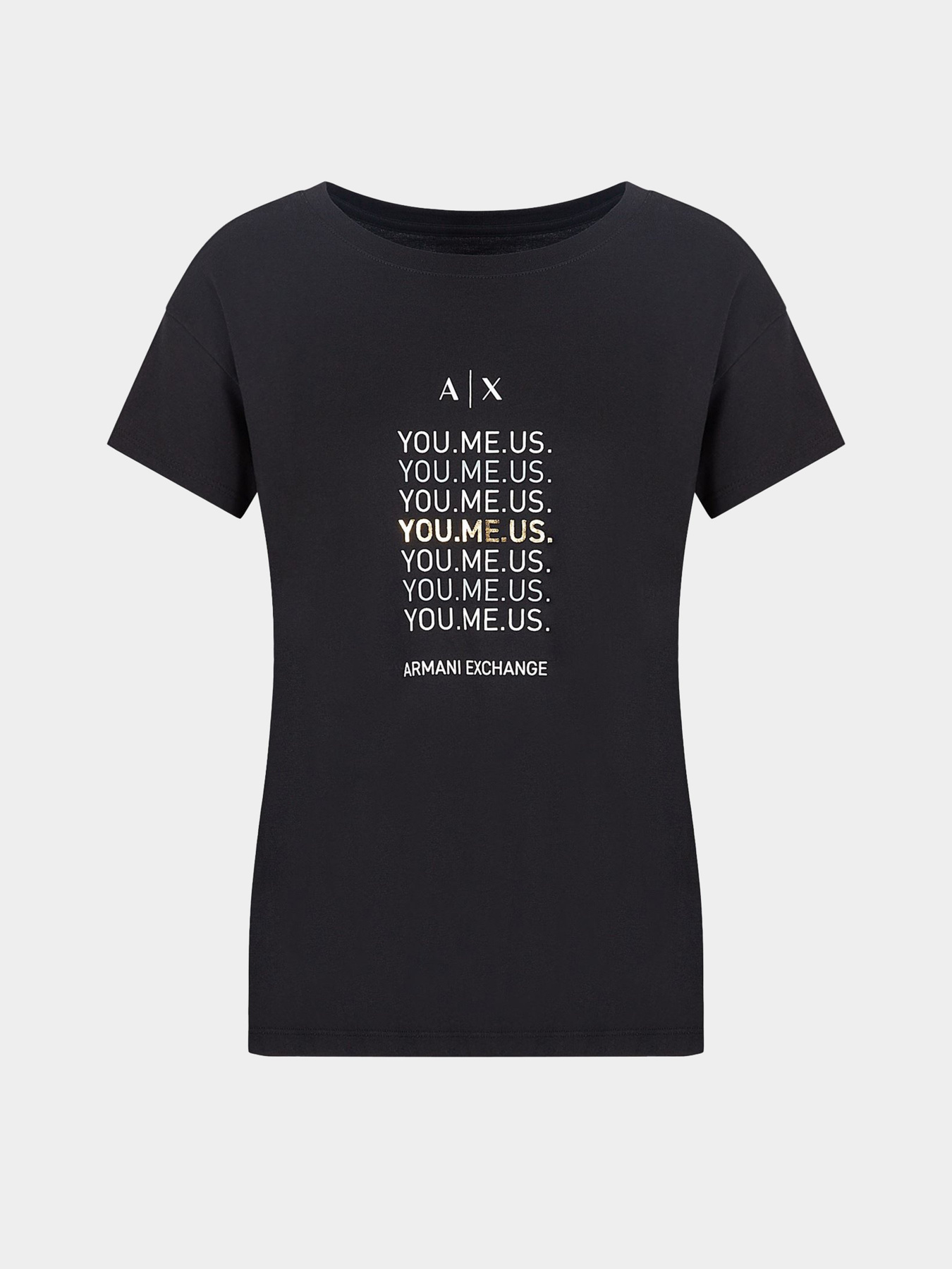 Футболка Armani Exchange You.me.us. модель 6LYT41-YJ6XZ-1200 Фото