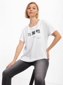 Футболка Armani Exchange модель 6LYT56-YJG3Z-1000 Фото