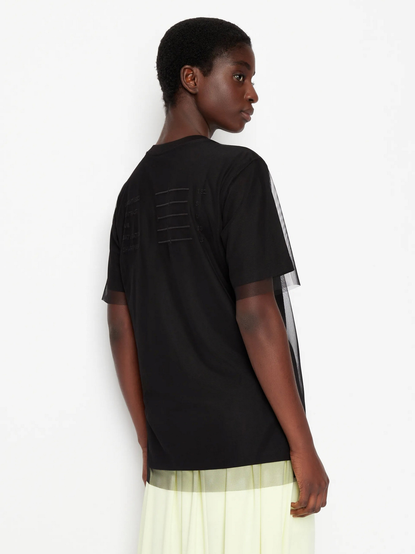 Футболка Armani Exchange модель 6LYT57-YJG3Z-1200 Фото