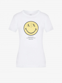 Футболка Armani Exchange SmileyWorld® модель 6LYT67-YJ3RZ-1000 Фото