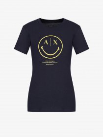 Футболка Armani Exchange SmileyWorld® модель 6LYT67-YJ3RZ-1593 Фото