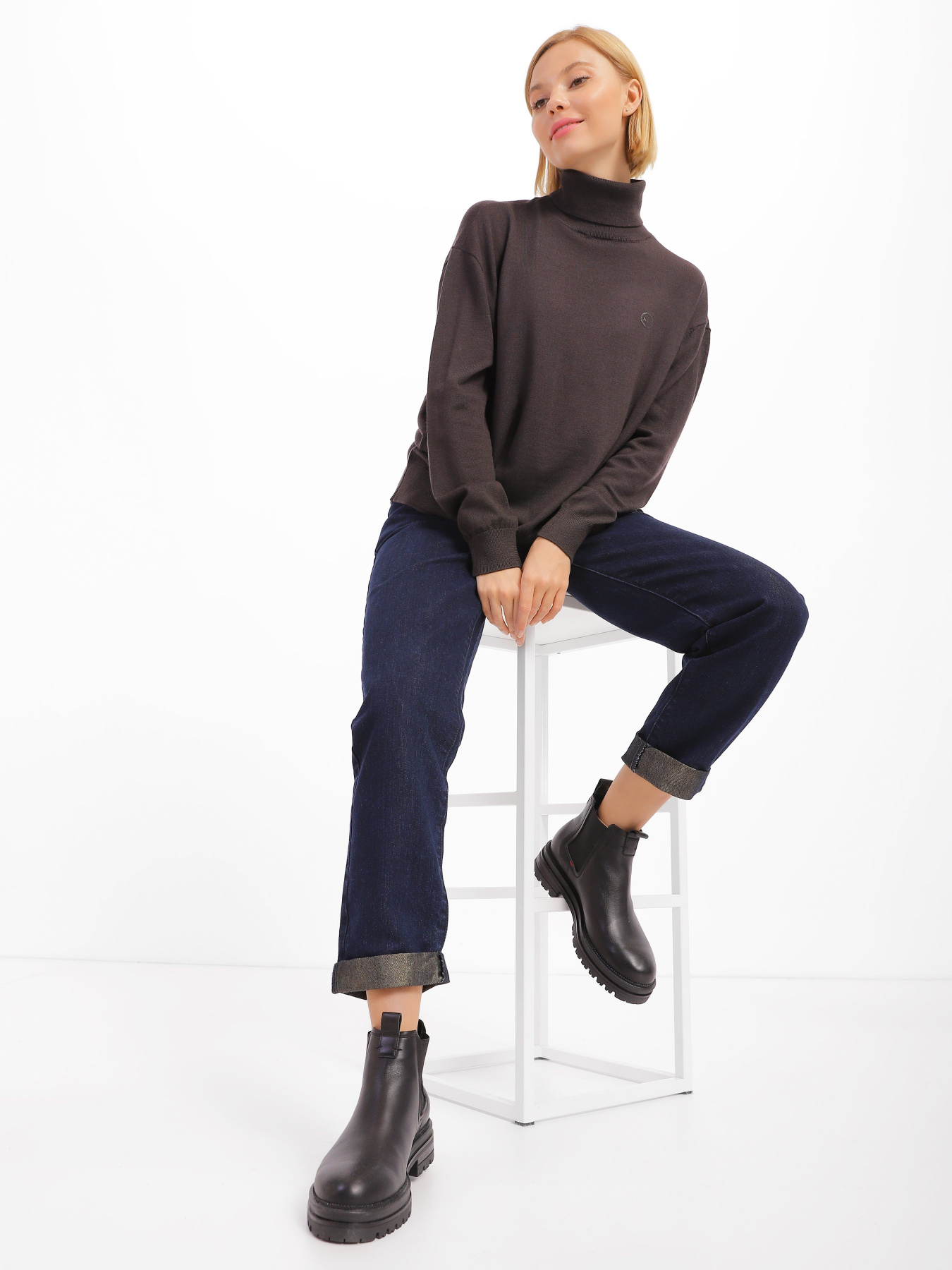 Водолазка Armani Exchange Core модель 8NYM5B-YMH4Z-1771 Фото