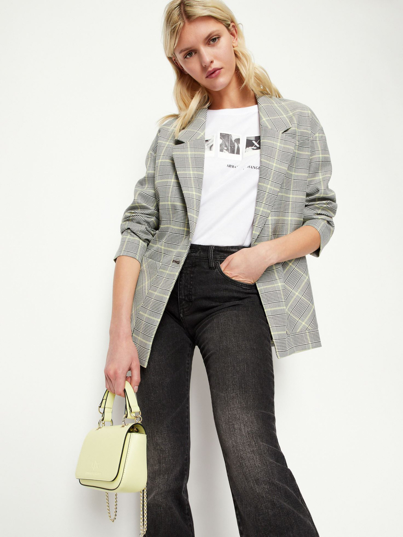 Расклешенные джинсы Armani Exchange J65 модель 6LYJ65-Y1HDZ-0903 Фото