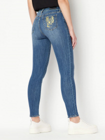 Скинни джинсы Armani Exchange Lunar New Year J10 модель 3RYJ10-Y1EEZ-1500 Фото