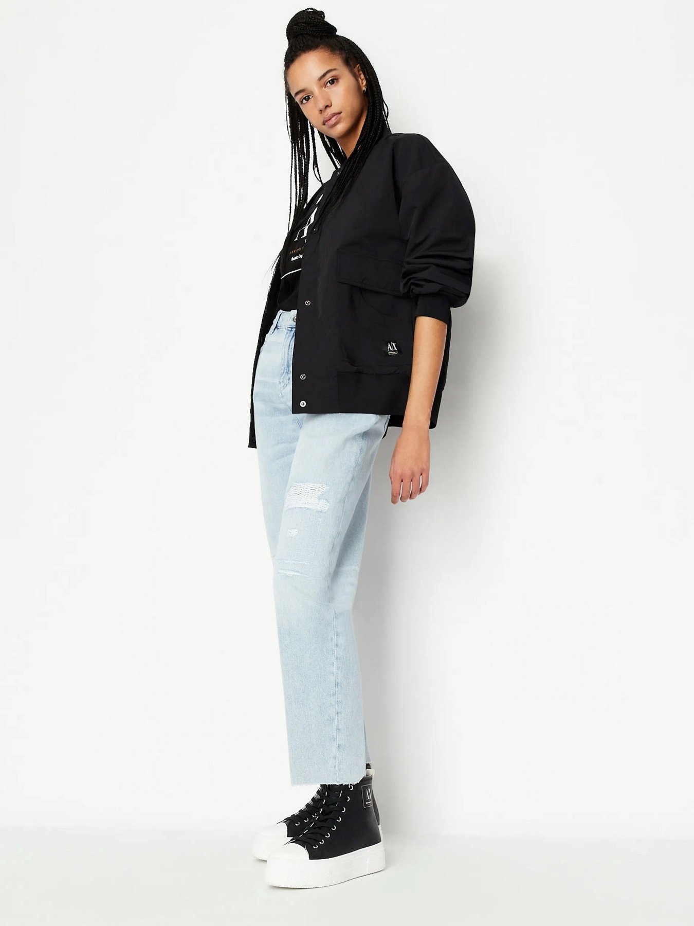 Прямі джинси Armani Exchange модель 3RYJ81-Y1NRZ-1500 Прямі джинси Armani Exchange модель 3RYJ81-Y1NRZ-1500 Фото