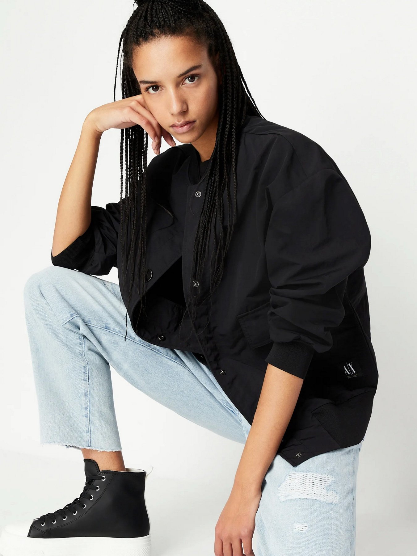 Прямі джинси Armani Exchange модель 3RYJ81-Y1NRZ-1500 Прямі джинси Armani Exchange модель 3RYJ81-Y1NRZ-1500 Фото