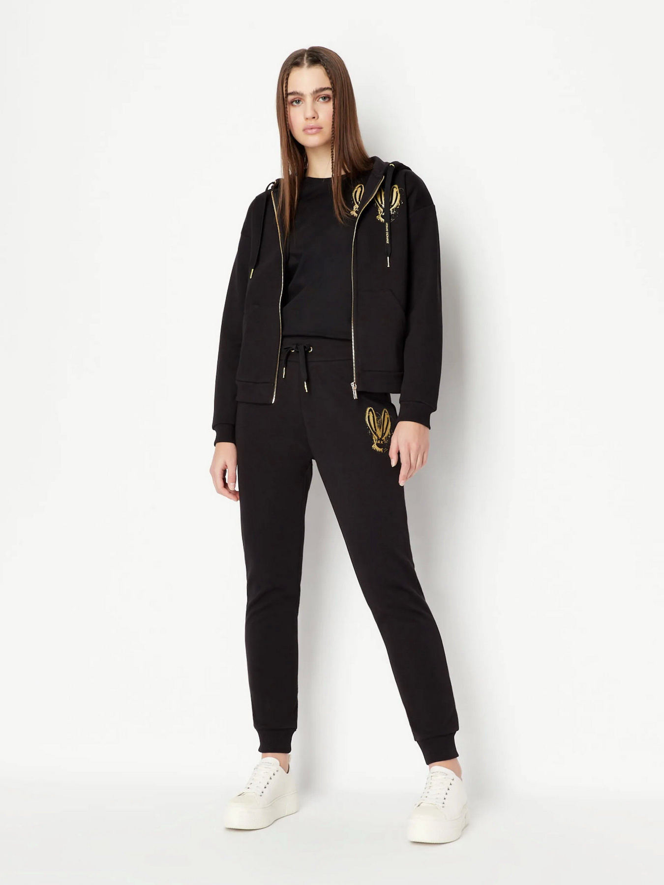 Штаны спортивные Armani Exchange Lunar New Year модель 3RYPAF-YJCMZ-1200 Фото