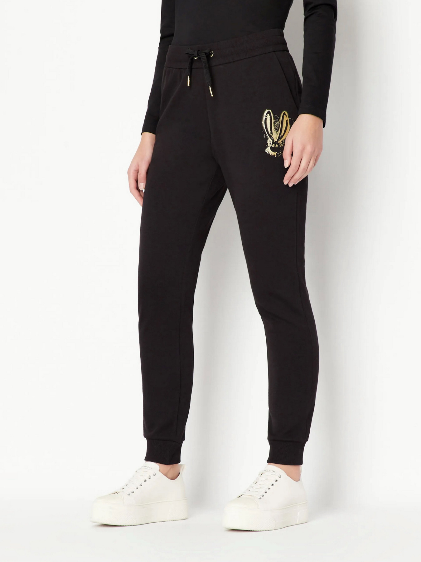 Штаны спортивные Armani Exchange Lunar New Year модель 3RYPAF-YJCMZ-1200 Фото