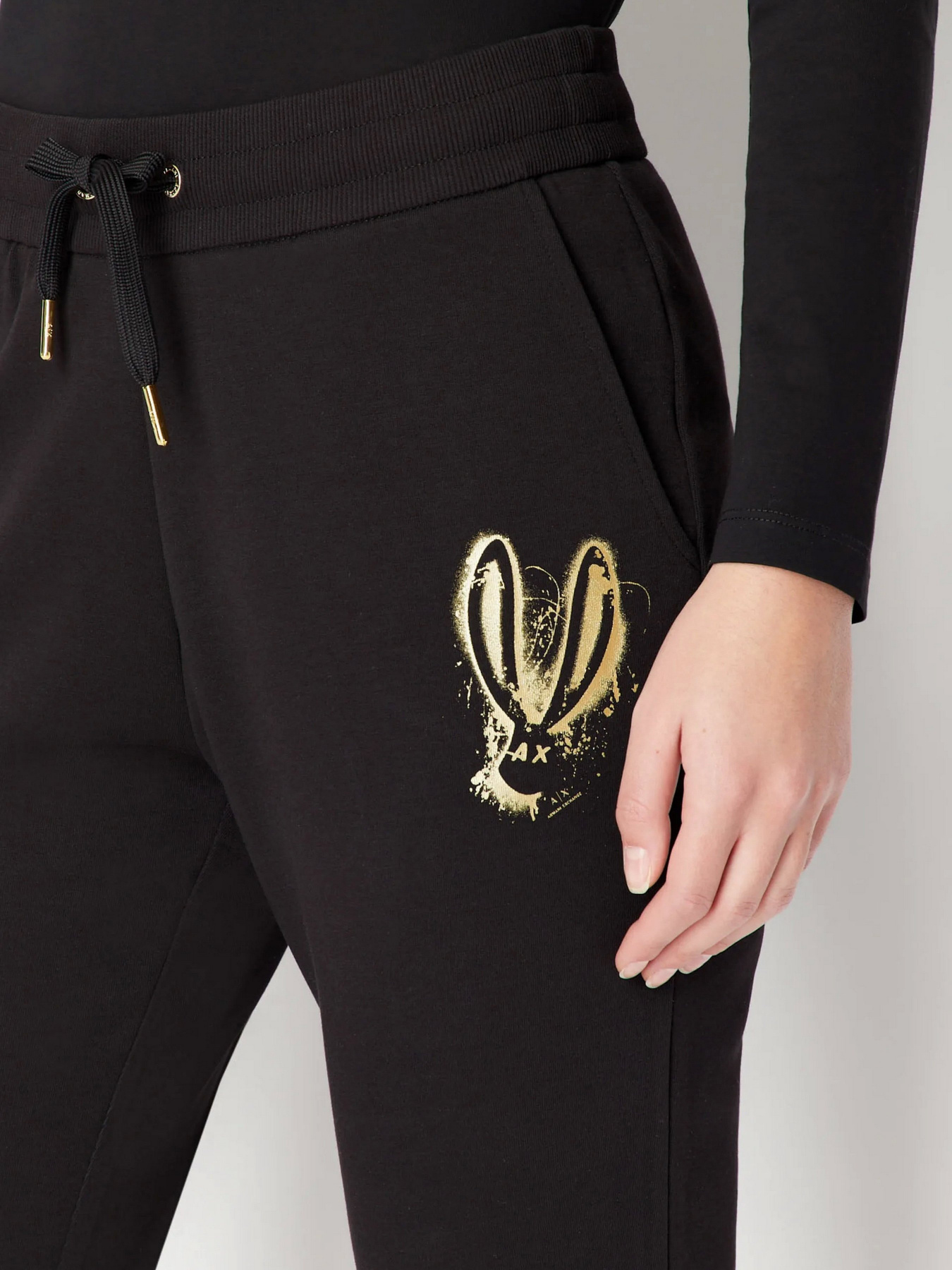 Штаны спортивные Armani Exchange Lunar New Year модель 3RYPAF-YJCMZ-1200 Фото