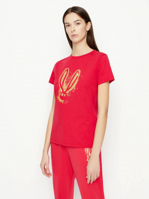 Футболка Armani Exchange Lunar New Year модель 3RYTAB-YJCNZ-04CR Фото
