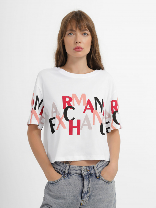 Футболка Armani Exchange модель 3RYTEH-YJ8QZ-1000 Фото