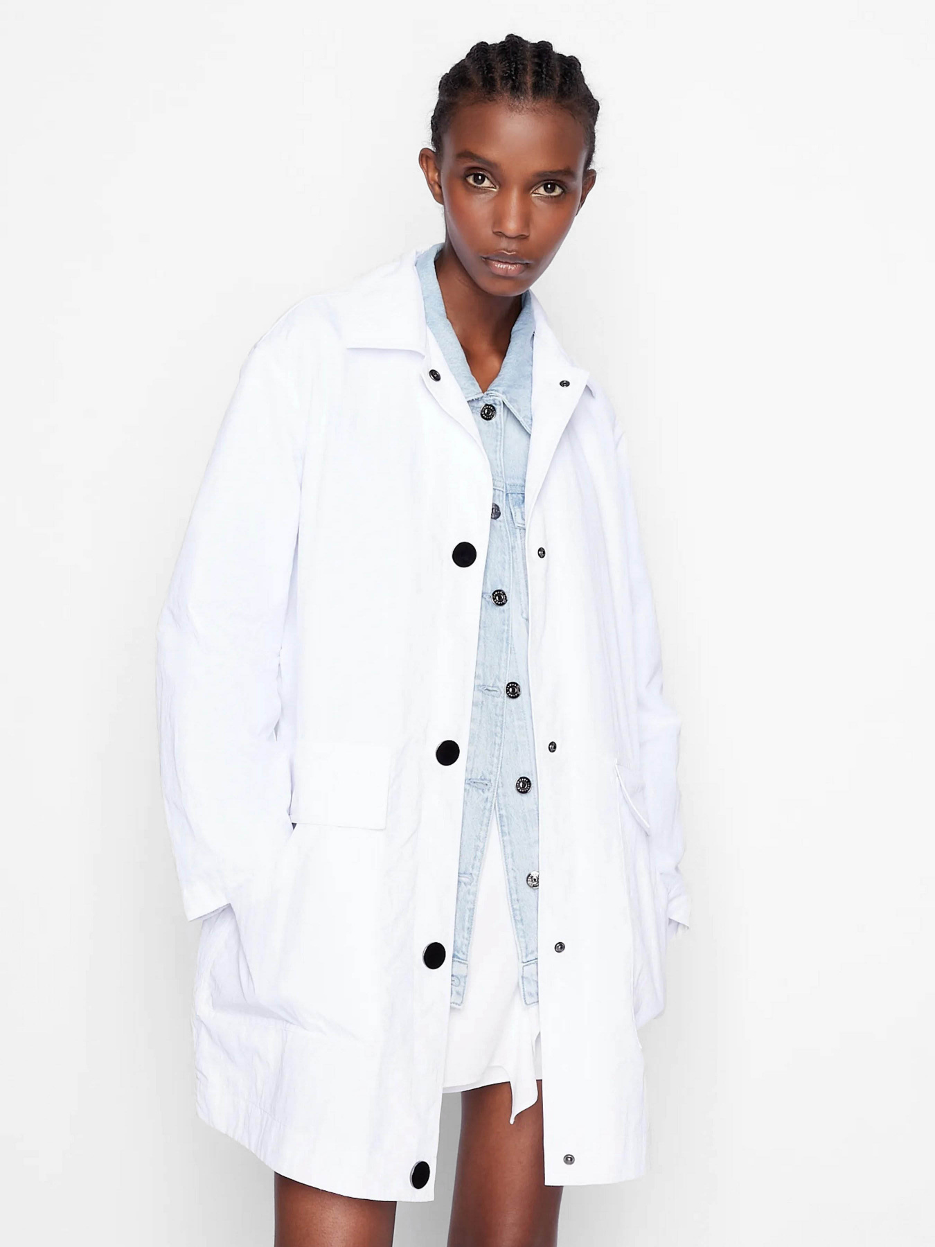 Плащ Armani Exchange модель 3RYK17-YN9GZ-1000 Фото