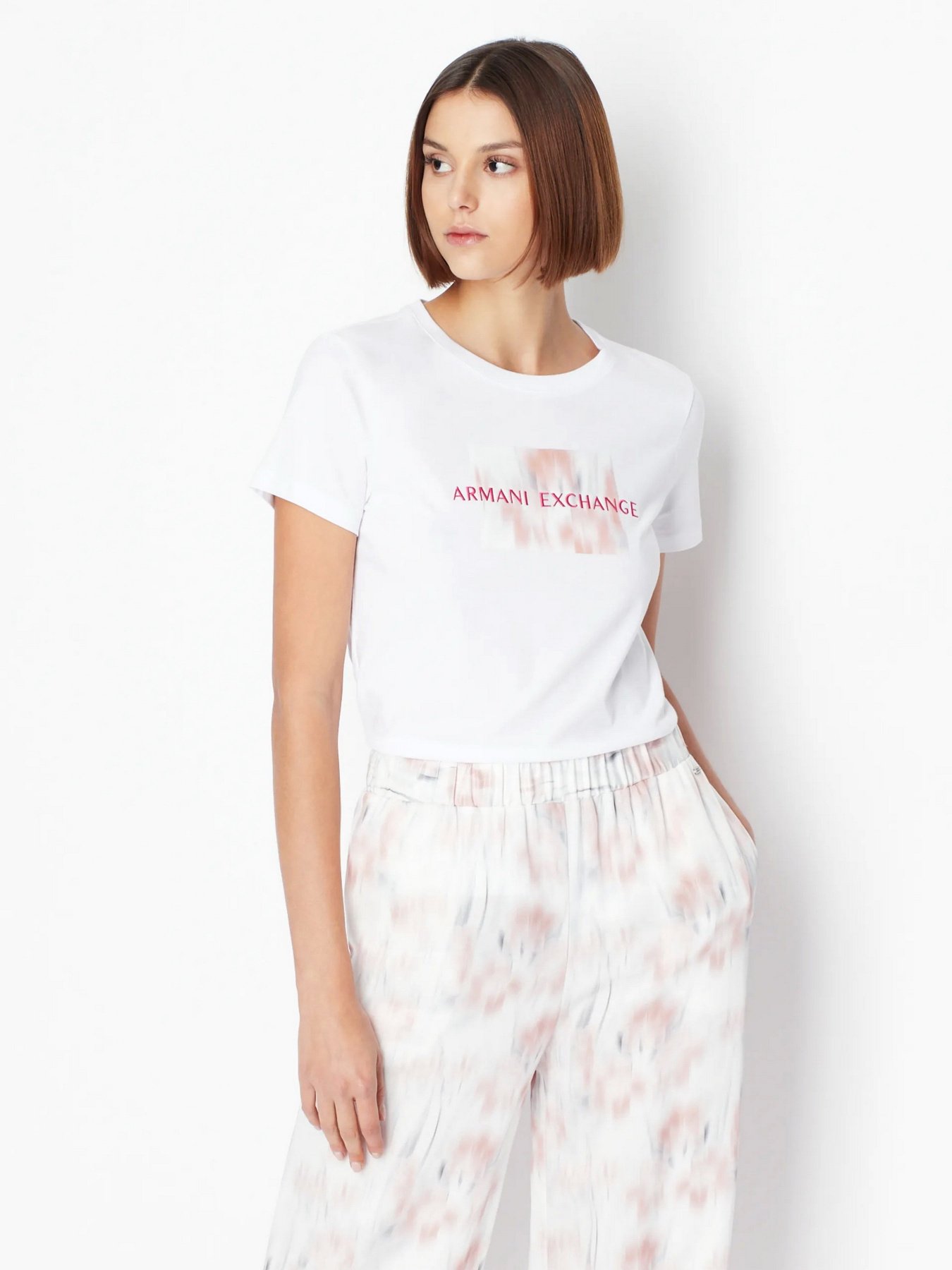 Футболка Armani Exchange модель 3RYTEL-YJ8TZ-1000 Фото