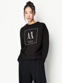 Чорний - Світшот Armani Exchange Basic by Armani