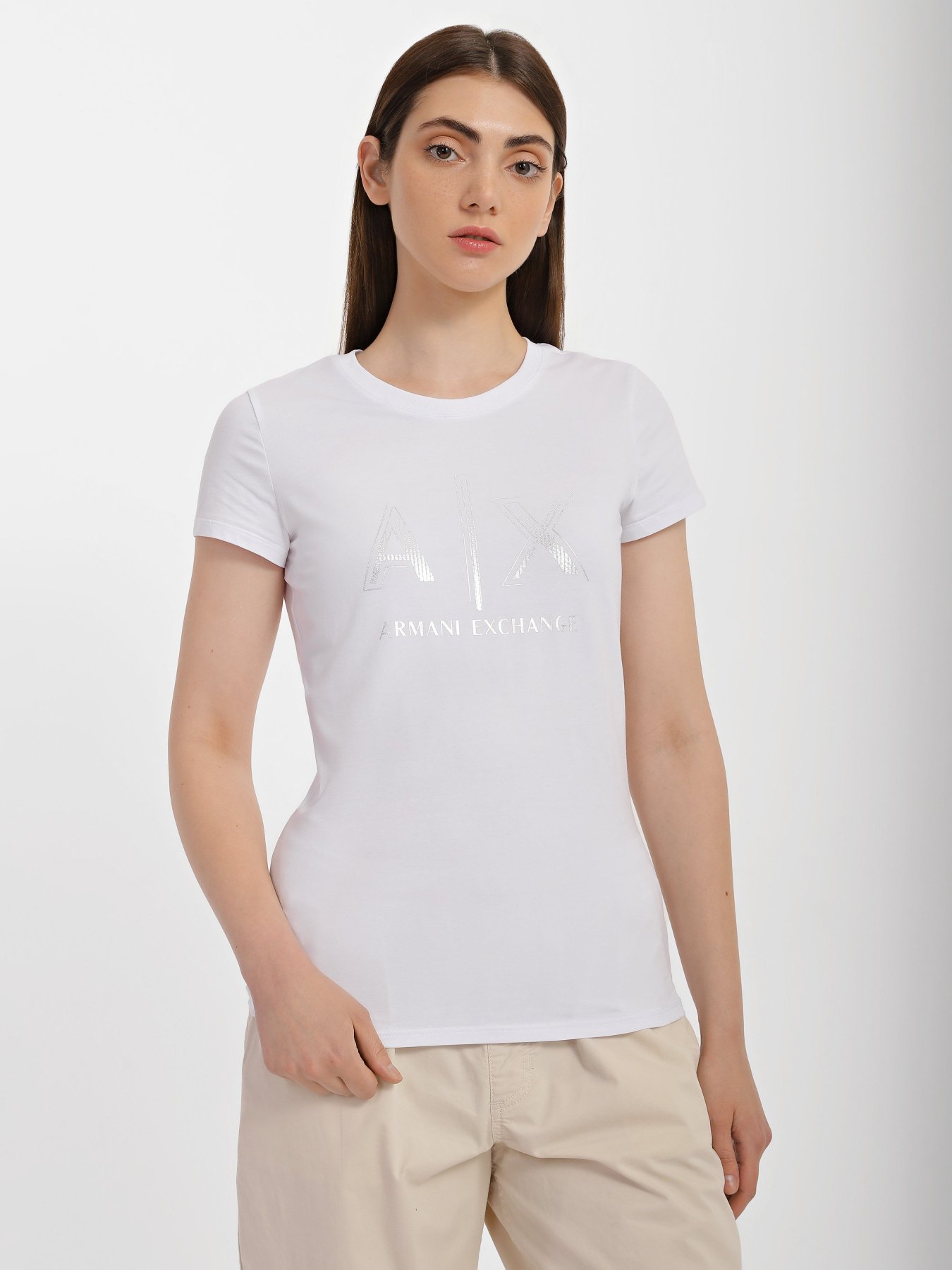 Футболка Armani Exchange модель 3RYT40-YJC7Z-1000 Фото