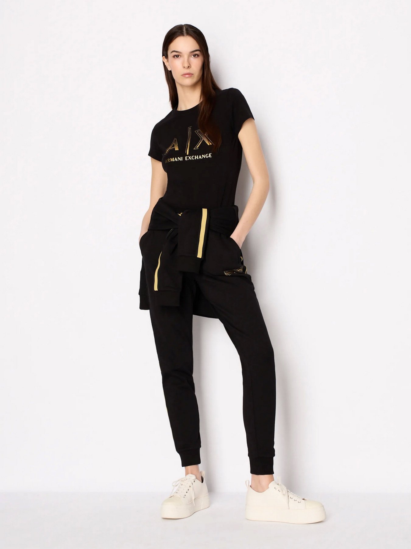 Футболка Armani Exchange модель 3RYT40-YJC7Z-1200 Фото