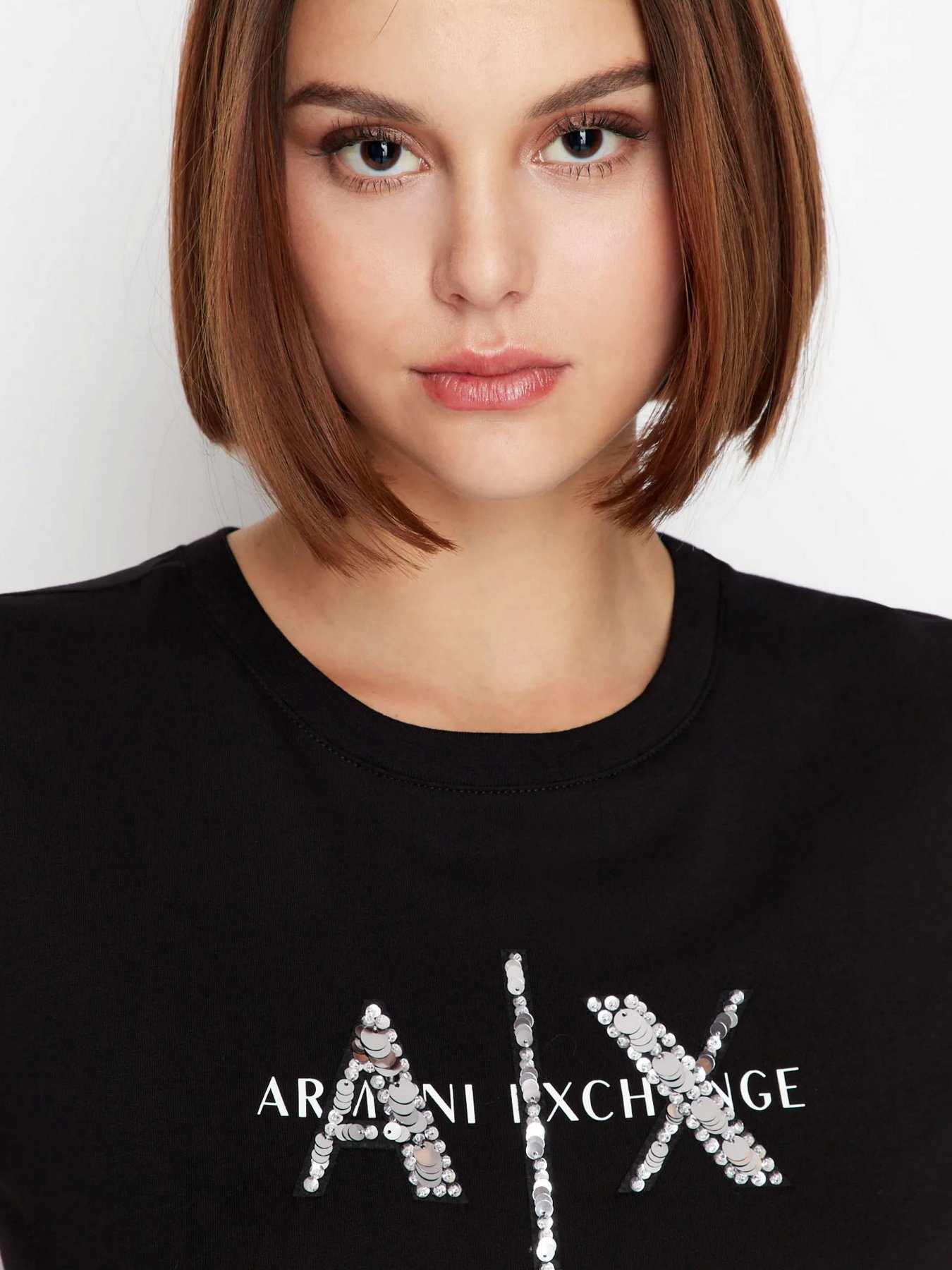 Футболка Armani Exchange модель 3RYTBQ-YJG3Z-1200 Фото