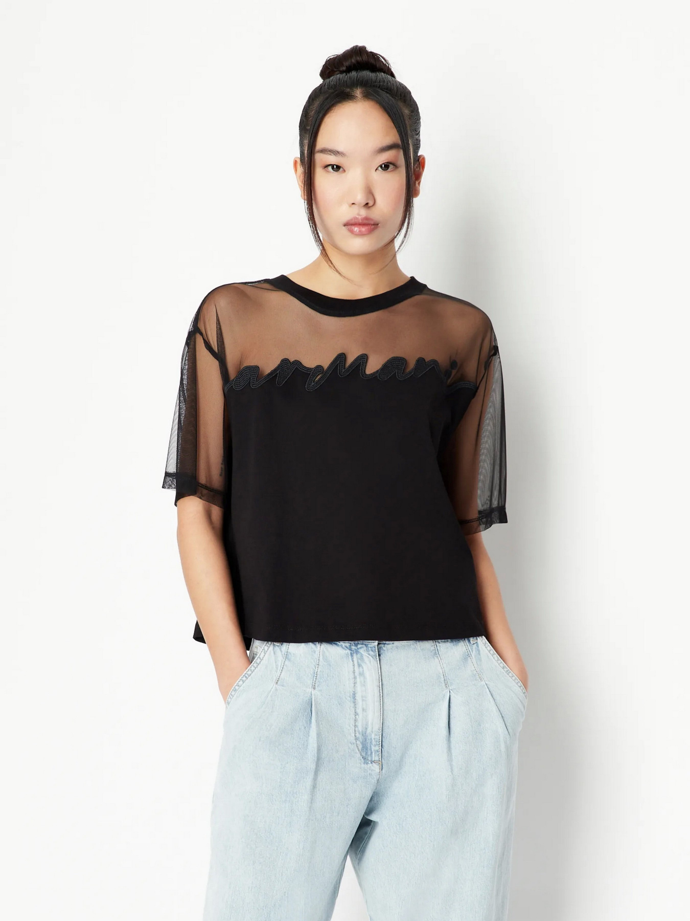 Футболка Armani Exchange модель 3RYTBY-YJG3Z-1200 Фото