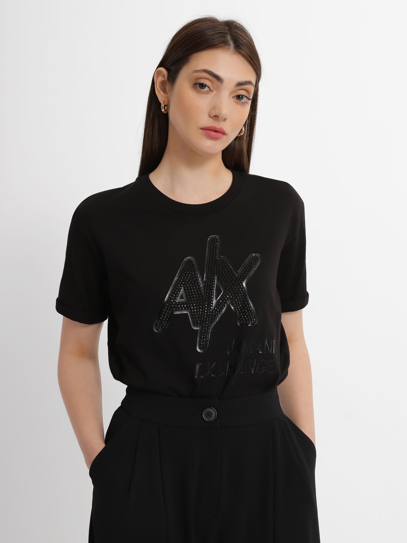 Футболка Armani Exchange модель 3RYTEC-YJ3RZ-1200 Футболка Armani Exchange модель 3RYTEC-YJ3RZ-1200 Фото