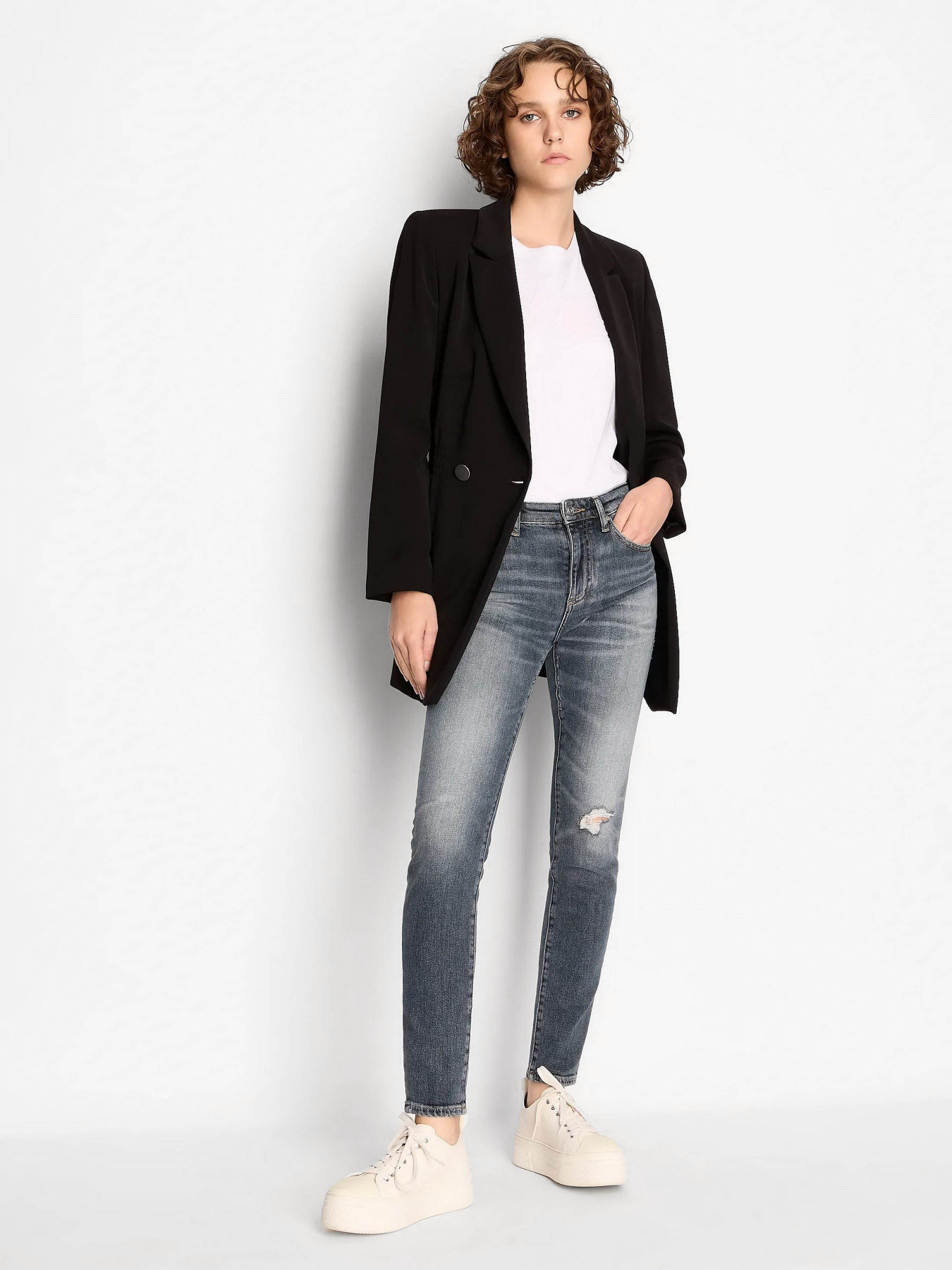 Скинни джинсы Armani Exchange J01 модель 6RYJ01-Y13LZ-1500 Фото