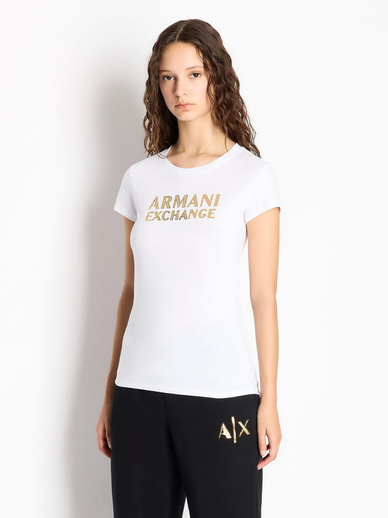 Футболка Armani Exchange модель 6RYT07-YJ8QZ-1000 Фото