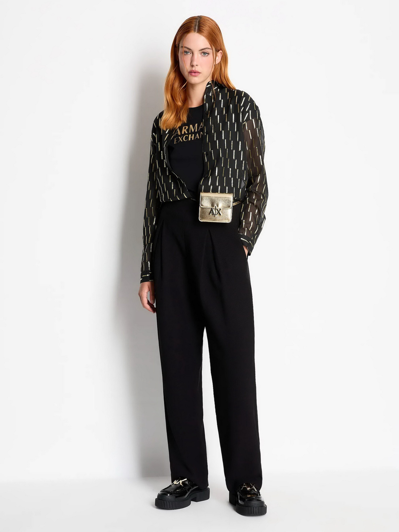 Футболка Armani Exchange модель 6RYT07-YJ8QZ-1200 Фото