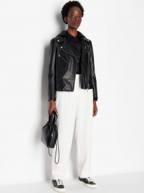 Шкіряна куртка Armani Exchange модель 6RYB50-YLP2Z-1200 Фото