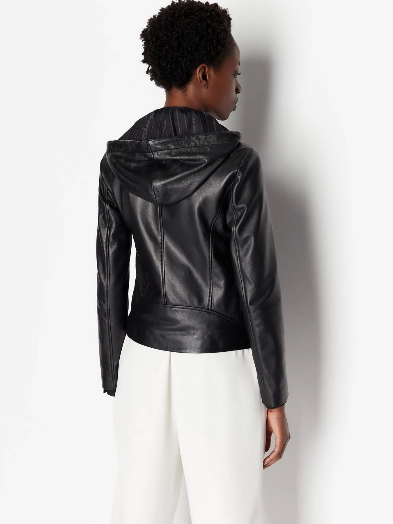 Шкіряна куртка Armani Exchange модель 6RYB50-YLP2Z-1200 Фото