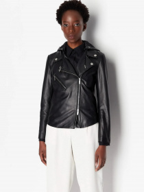 Куртка кожаная Armani Exchange модель 6RYB50-YLP2Z-1200 Фото