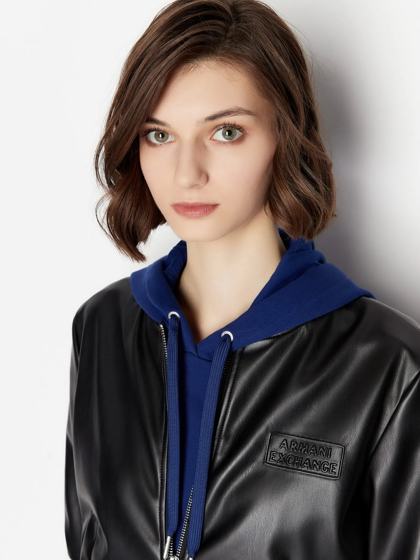 Шкіряна куртка Armani Exchange модель 6RYB62-YN8PZ-1200 Фото