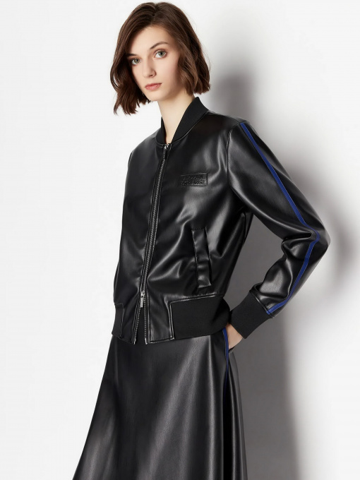 Куртка кожаная Armani Exchange модель 6RYB62-YN8PZ-1200 Фото